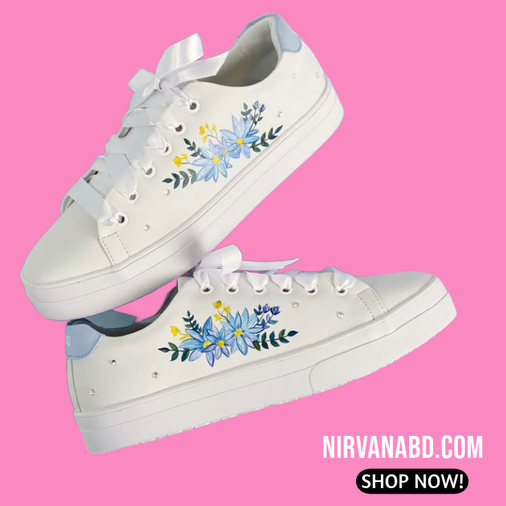 Tênis de noiva _Flores