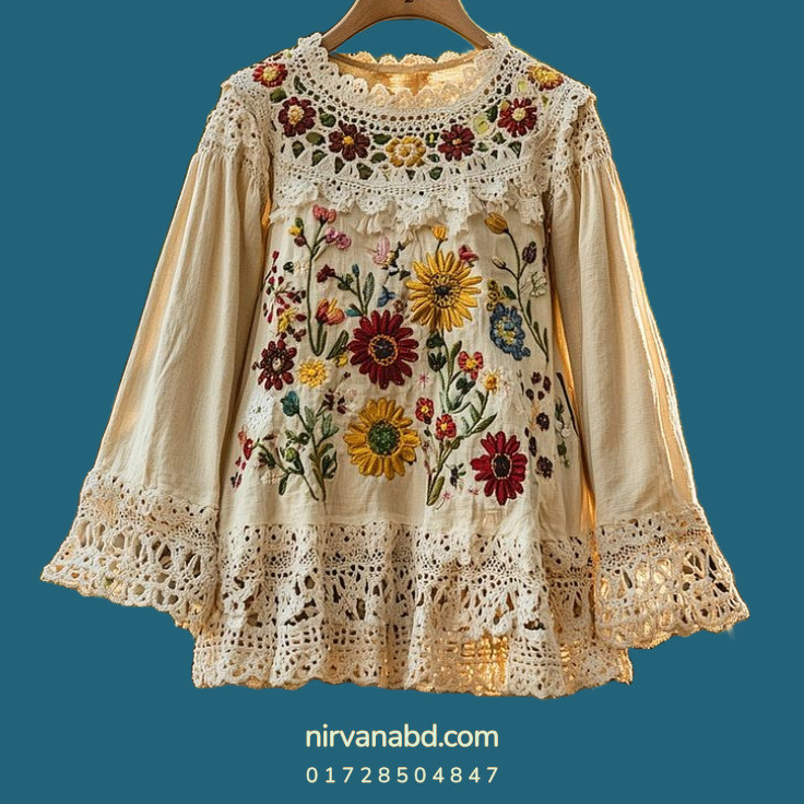 Women's Floral Lace Art